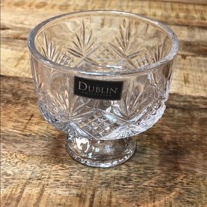 Set of 8 Crystal Low Glasses